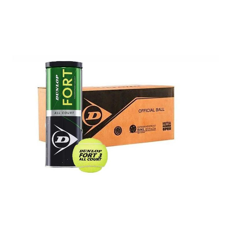 Cajon 72 Pelotas – 24 Botes de 3 Uds – Dunlop Fort All Court