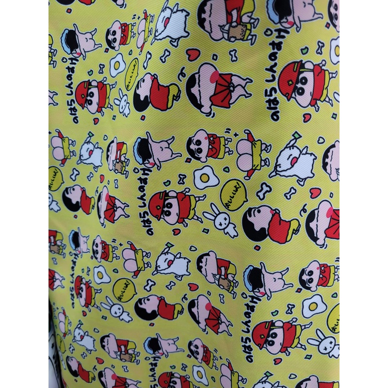 Handmade Water Resistant shoes bag (yellow Crayon Shin-Chan 372) yellow Crayon Shin-Chan 372