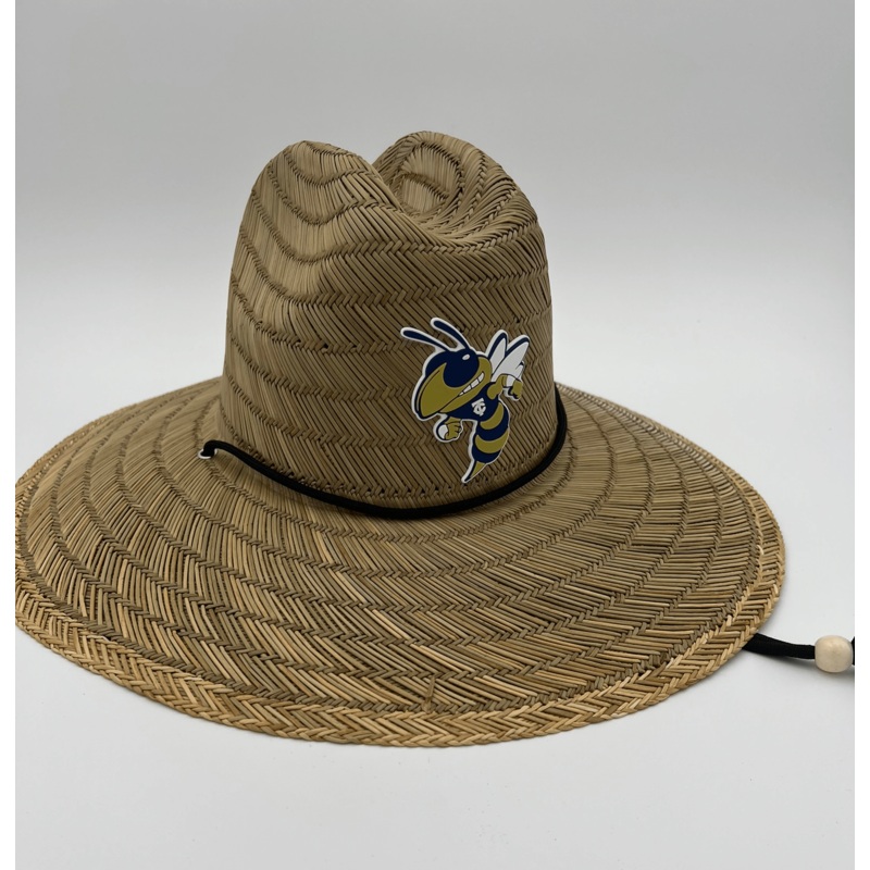 Thomas County Central Rubber Patch Straw Hat