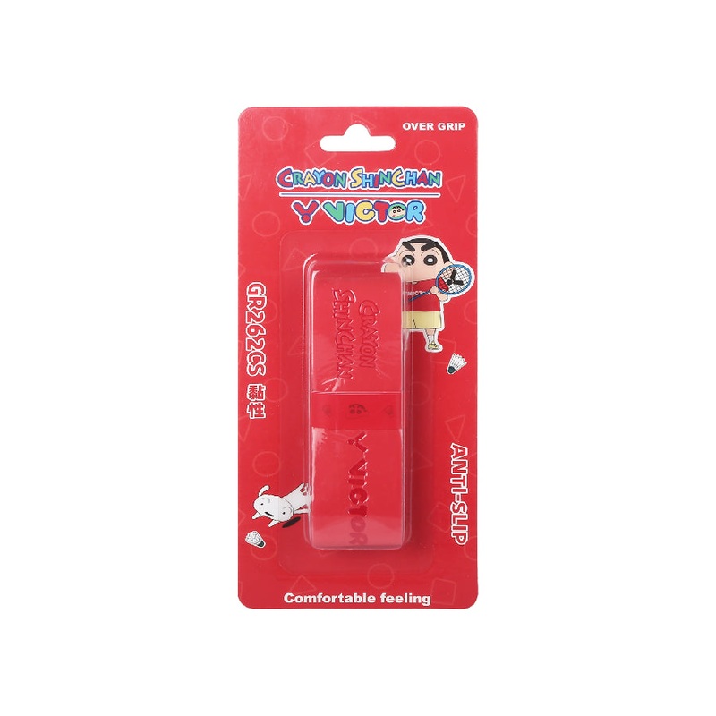 VICTOR x CRAYON SHINCHAN GR262CS D Over Grip [Red]