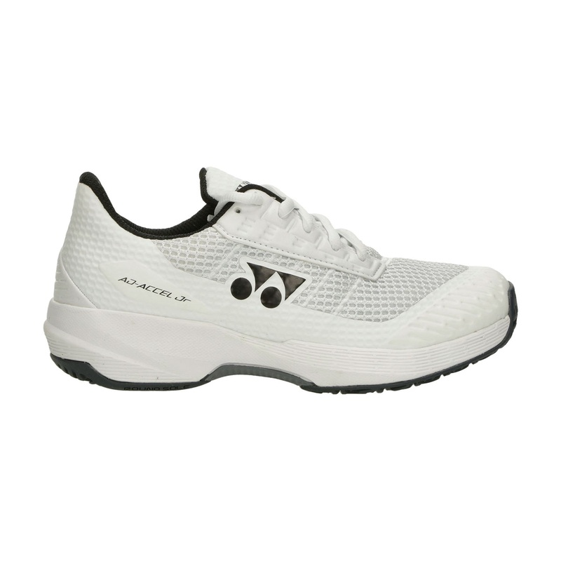 Yonex AD Accel 2025 Tennis Shoes Junior – White White UK 1