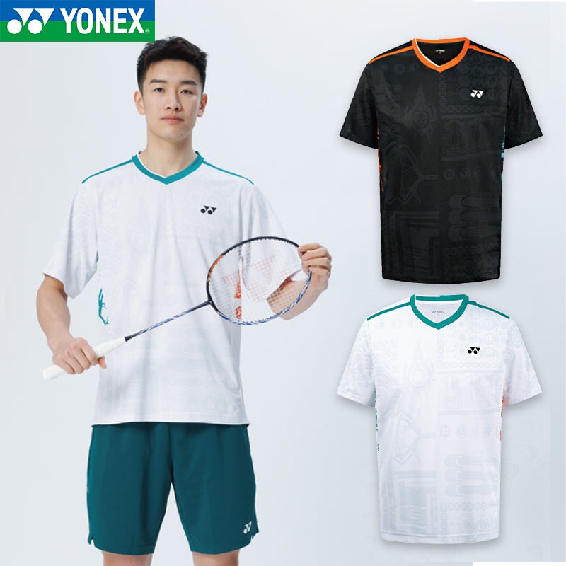 YONEX Men’s T-shirt 110035BCR White (011) M