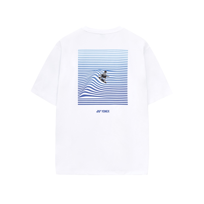 YONEX UNI T-SHIRTS 251TS046U (OVER FIT) WHITE 85 (XS)