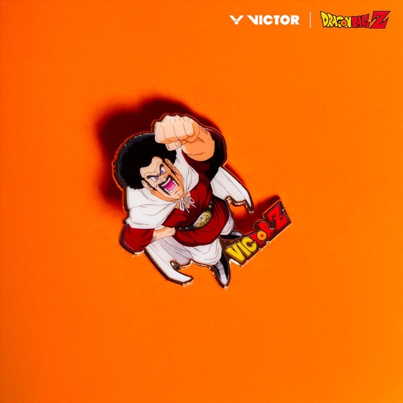 VICTOR x Dragon Ball Z Mr. Satan Badge – PG4502DBZ-E Yellow