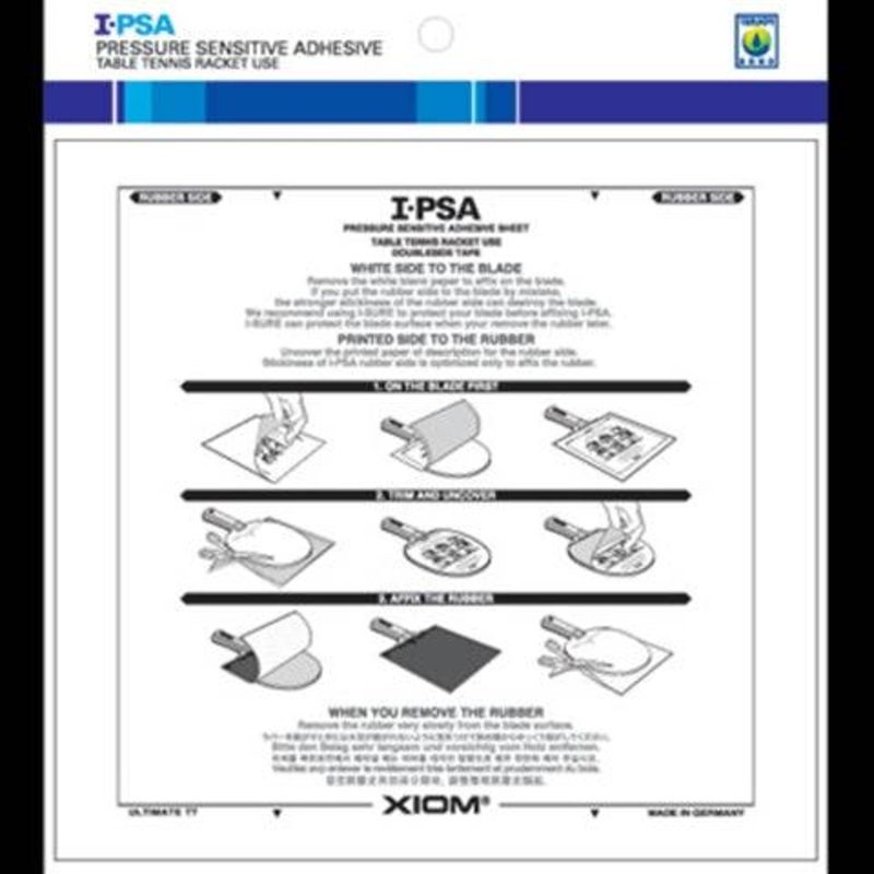 XIOM I-PSA Glue Sheet VOC Free – Table Tennis Glue Sheet