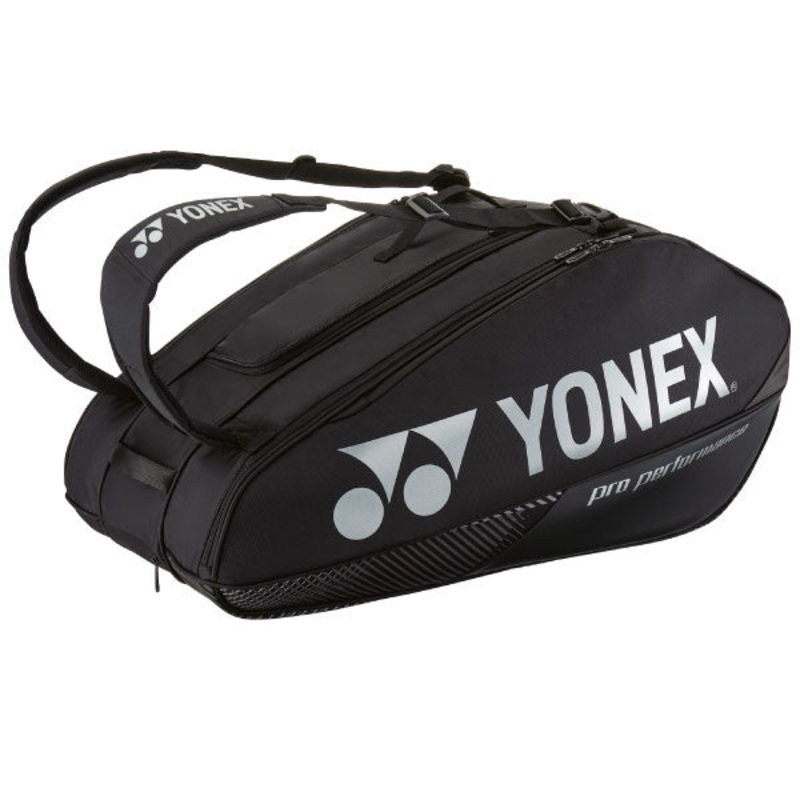 Yonex BA92429EX Pro 9 Racket Bag (Black) Black 9 Rackets