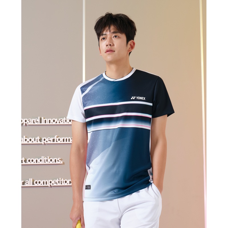 YONEX Men’s Game Shirt 243TS025M DARK NAVY 95(M)