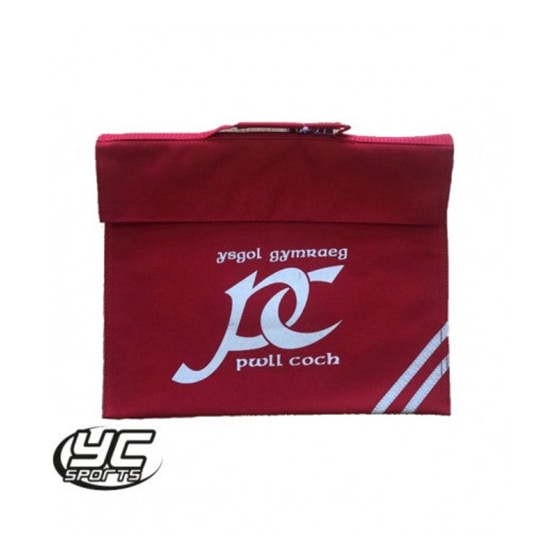 Ysgol Gymraeg Pwll Coch Bookbag O/S RED