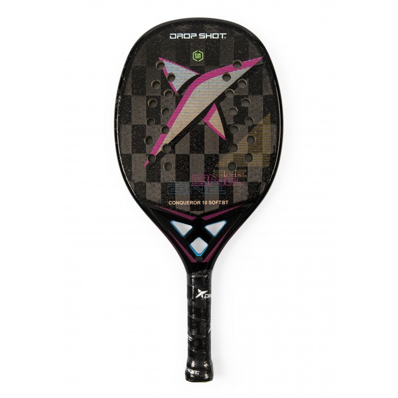 Drop Shot CONQUEROR BT 10.0 SOFT Professional Beach Tennis Paddle