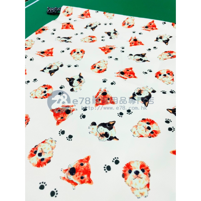 Handmade Water Resistant Shoes bag (Puppy Faces 499) Puppy Faces 499