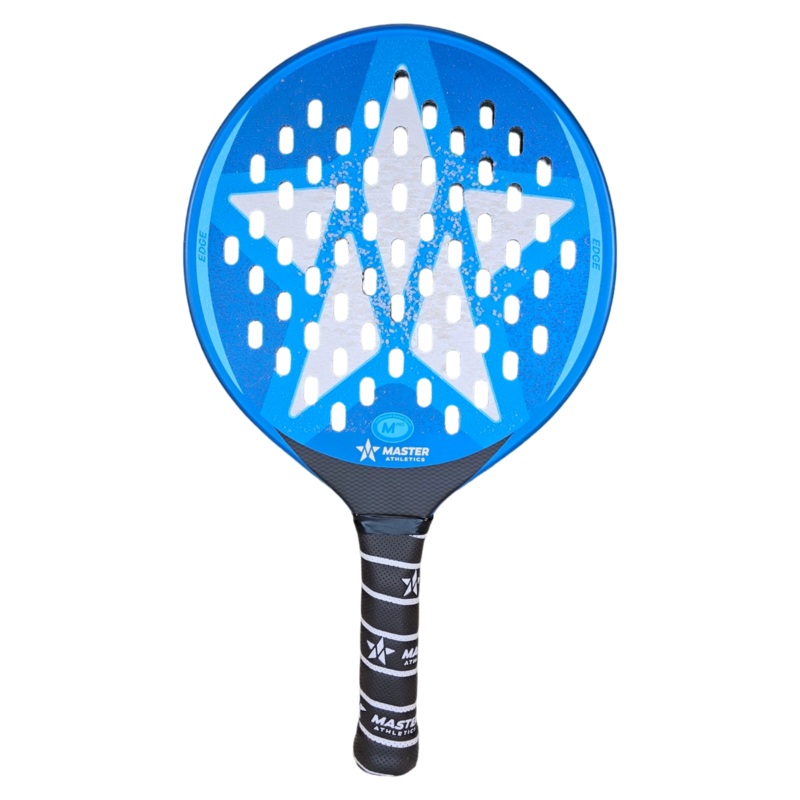 Master Athletics MPro Oval V2 Edge 2025 Platform Tennis Paddle Blue/White