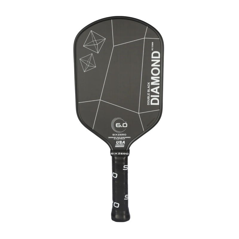 Six Zero Double Black Diamond Control Elongated Pickleball Paddle