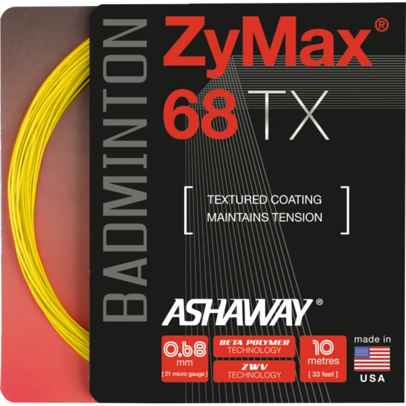 Ashaway ZyMax 68 TX 10M White