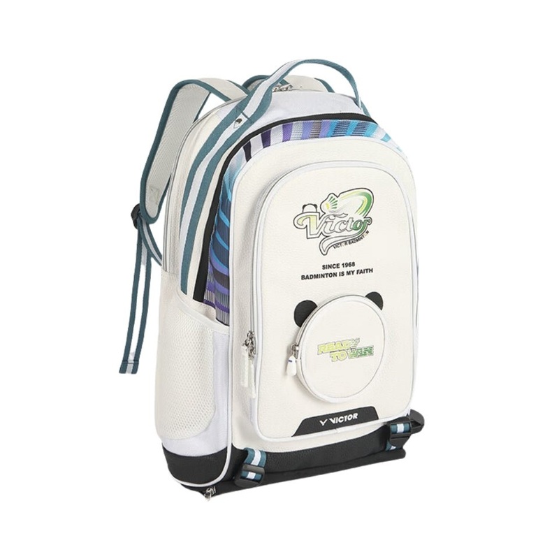 (CLEARANCE) VICTOR Badminton/Tennis Backpack BR5026-A White