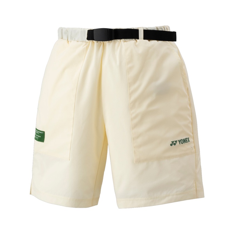 (CLEARANCE) YONEX NATURE SERIES Shorts 15232EX Ice Beige UNISEX ASIA M / EU S / US XS / JP M