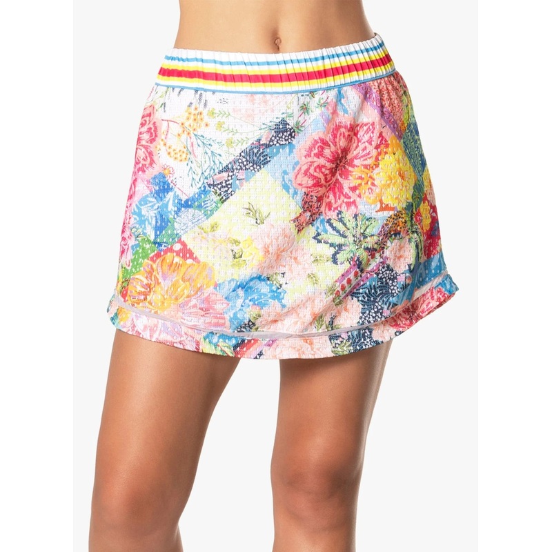 Women’s Lucky in Love High Waist Flower On Skirt Small