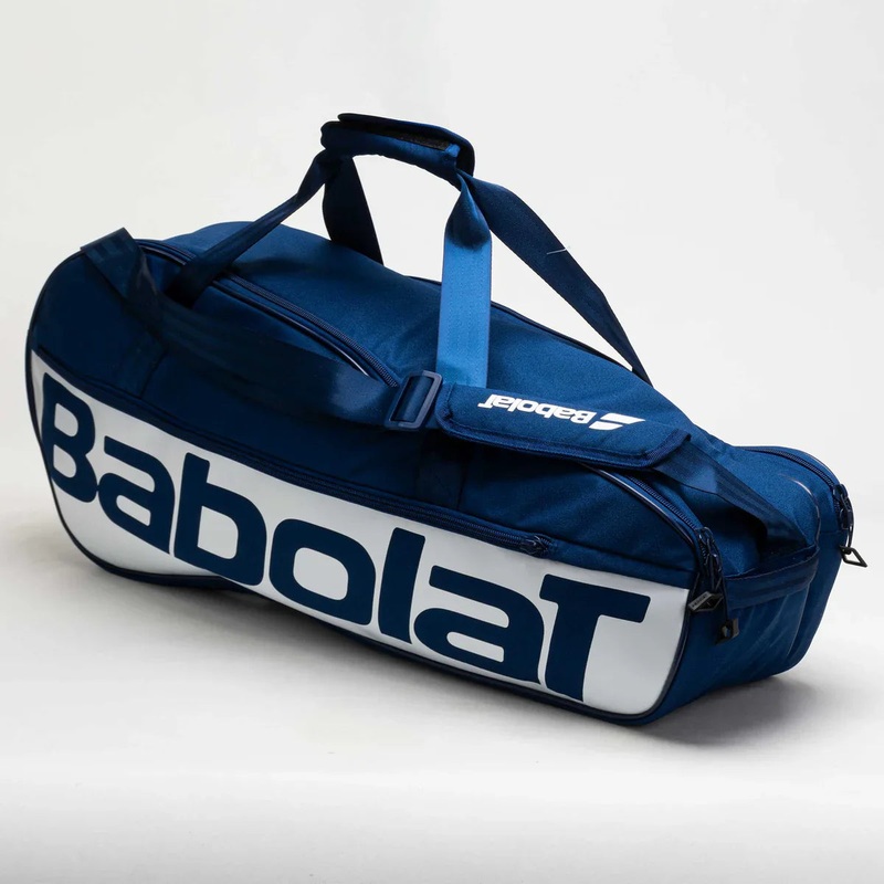 Babolat Court M 2nd Gen Tennis Bag – Blue Dark Blue 6 Rackets