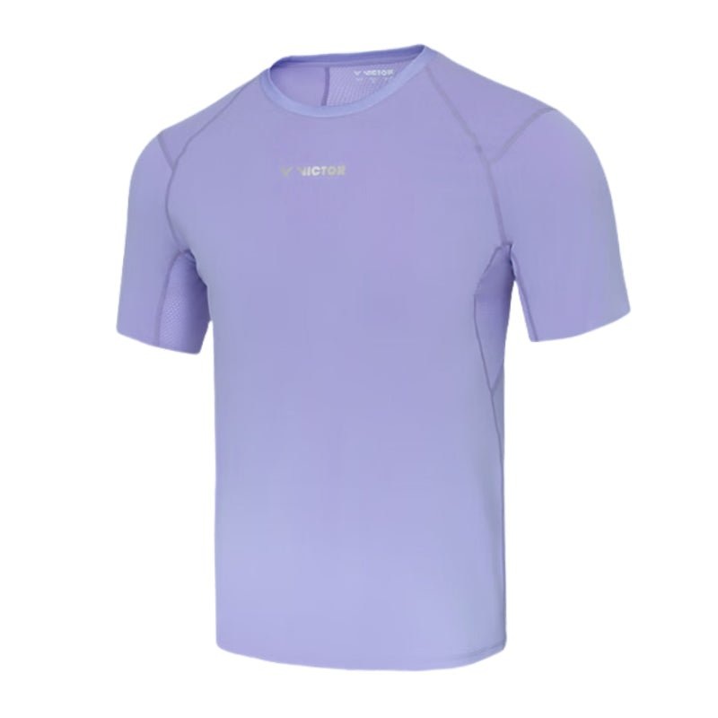 VICTOR CAPSULE Collection Unisex Knitted T-Shirt T-501CPS-J Grape ASIA XS (160/80A)