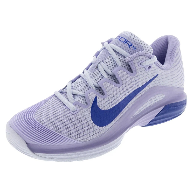 Women`s Zoom Vapor 12 Tennis Shoes Amethyst Tint and Deep Night