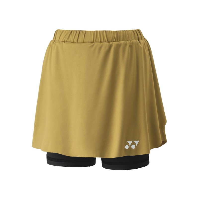 YONEX 2025 Japan National Team Women’s Skort 26181YX – Gold ASIA M / EU S / US XS / JP M