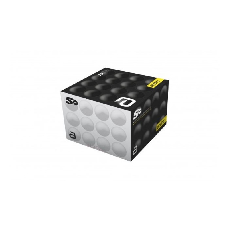 Boite de 72 balles POLY S* BALLES DENTRAINEMENT 40+ ANDRO
