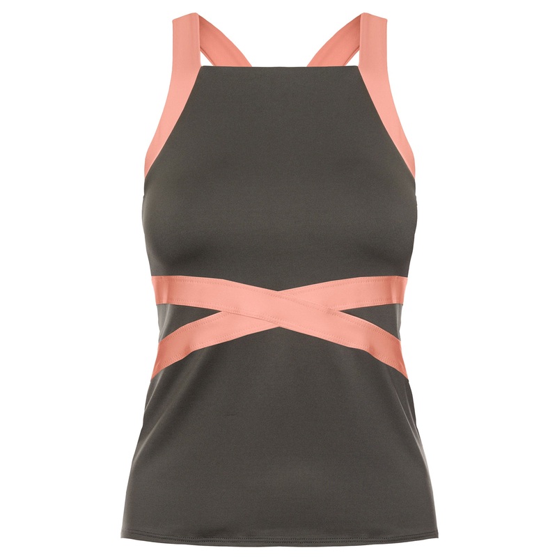 K-Swiss Criss-Cross Womens Tennis Tank Top