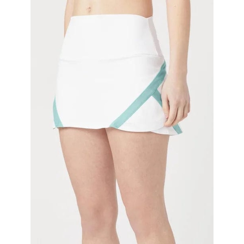 Women’s K Swiss Spring Reflex Tennis Skirt Small White/Blue