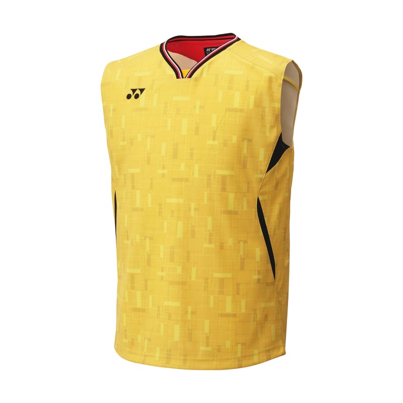 YONEX 2025 Japan National Team Sleeveless Top 10701YX – Bright Golden Yellow ASIA XL / EU L / US M / JP O