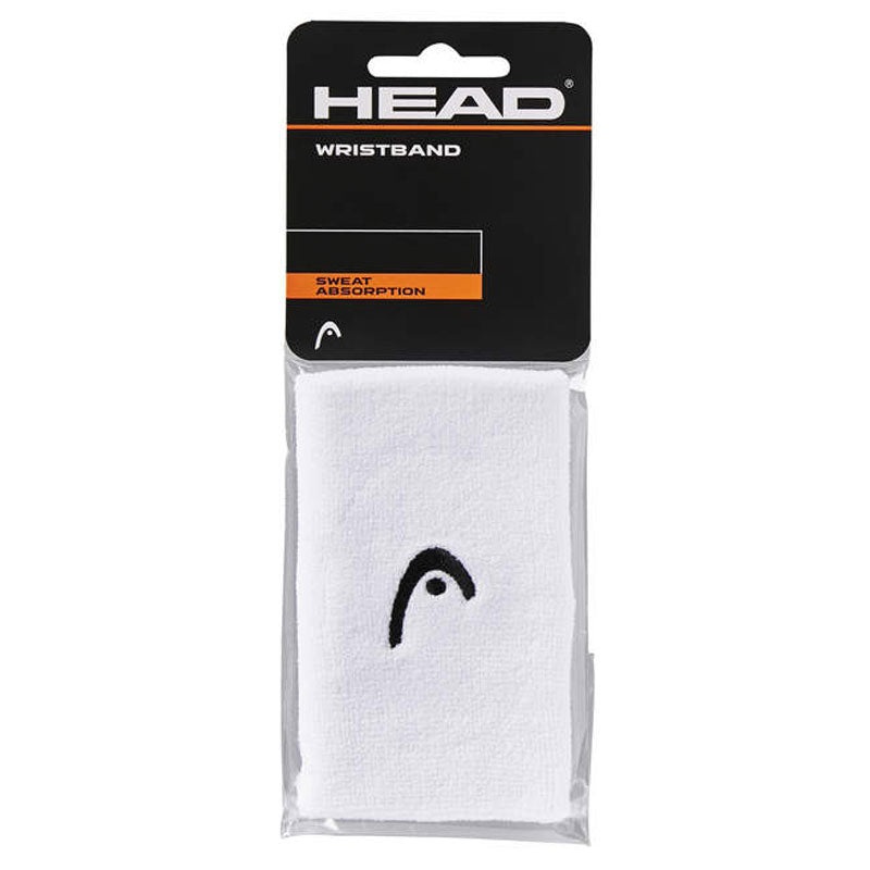 Head Tennis Wristband 5″ White
