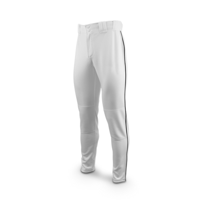Marucci Youth Excel Full Length Piped Pant White/Navy XSmall