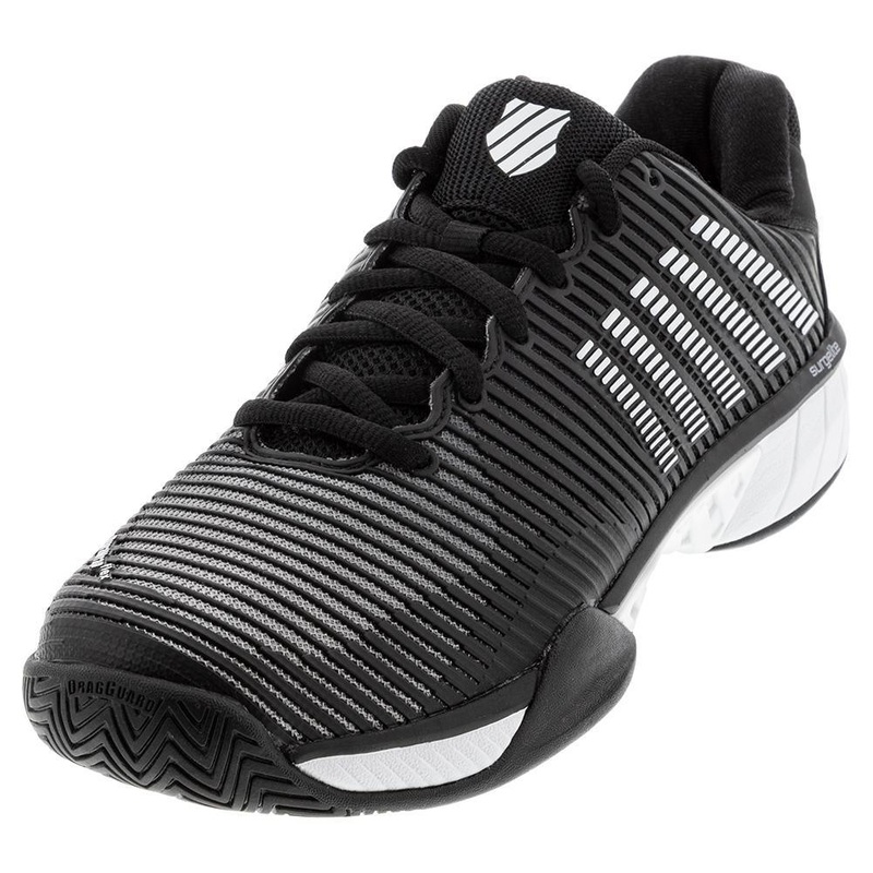Men’s Hypercourt Express 2 Tennis Shoes Black and White