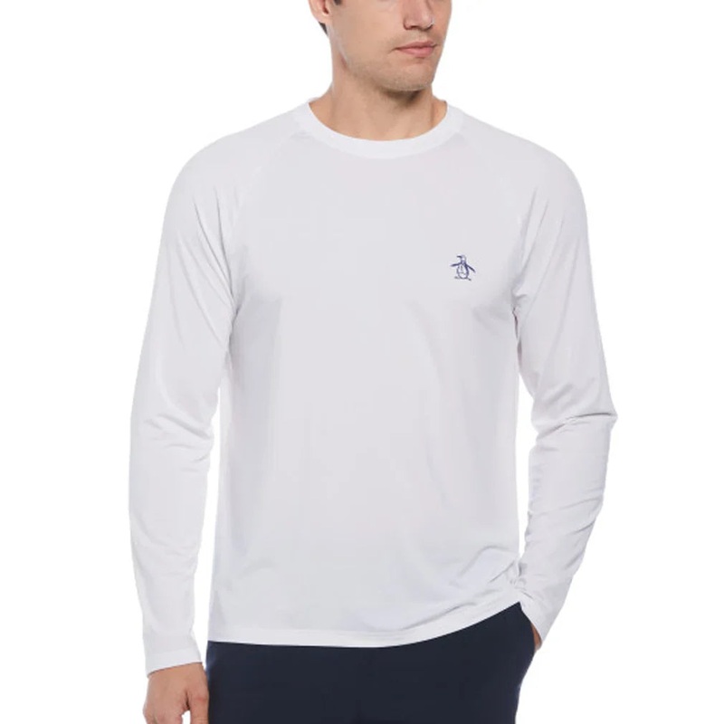 Men’s Raglan Long Sleeve Tennis Pull Over