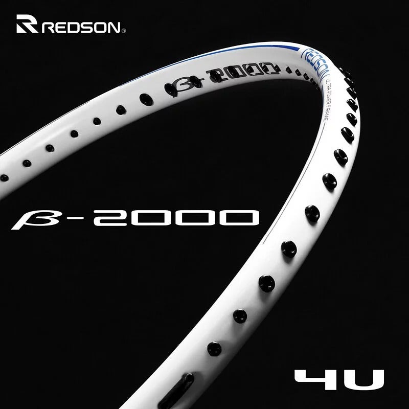 Redson -2000 Badminton Racket [White/Blue]