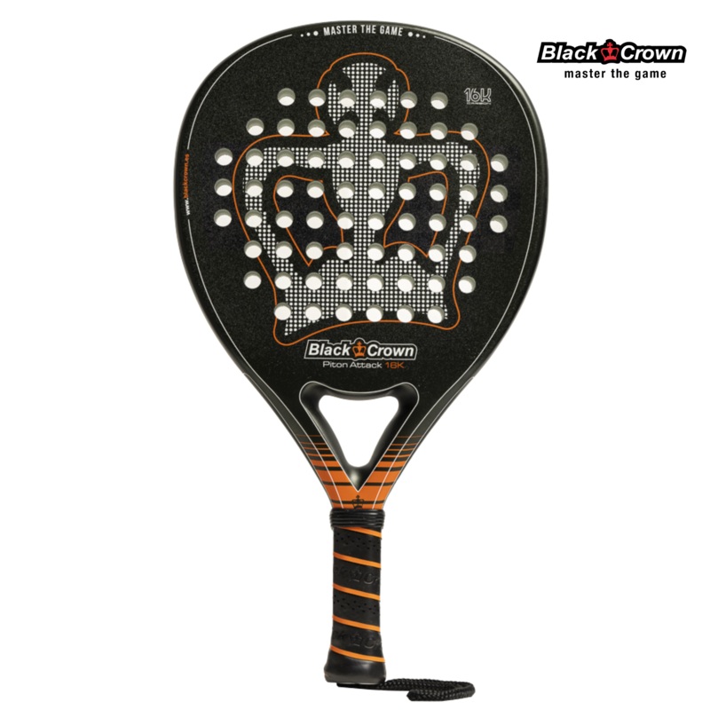 Black Crown Piton Attack 16K | Padel Racket