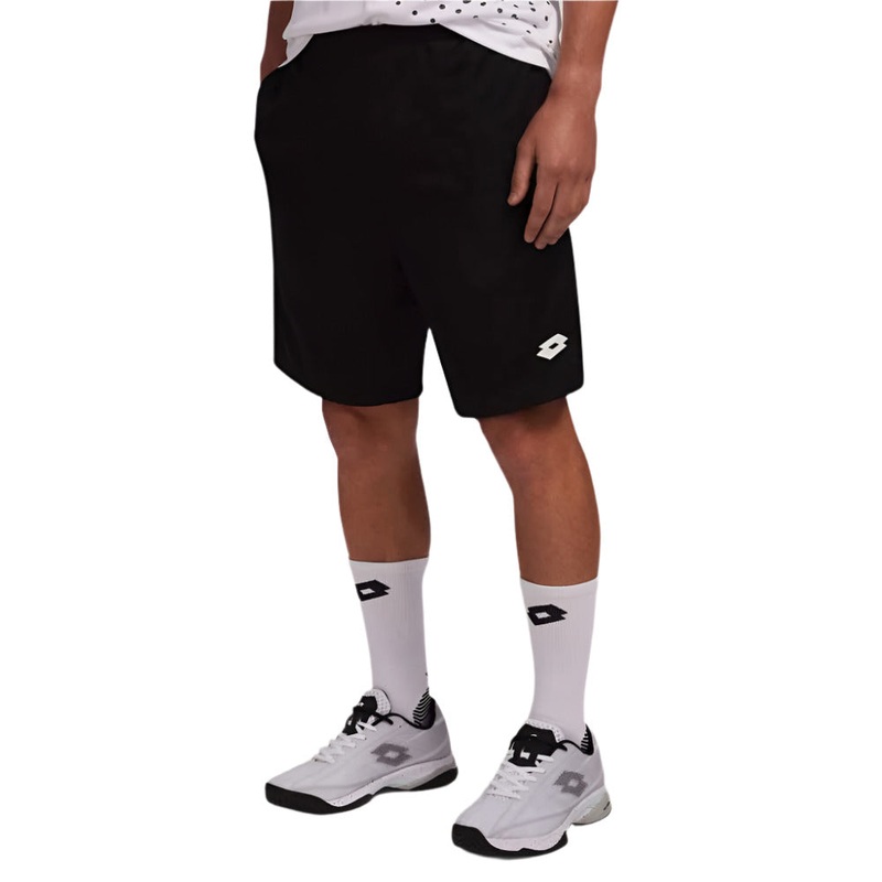 Lotto Men’s  Squadra II Short 9-Inch (Black)