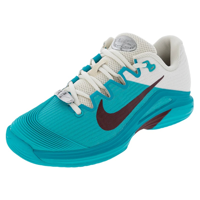 Women`s Vapor 12 PRM Tennis Shoes Dusty Cactus and Dark Team Red