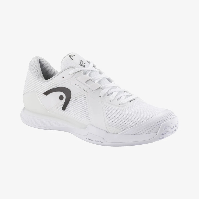 Head 2025 Sprint Pro 4.0 Wide Men Tennis Shoes [White/Black]