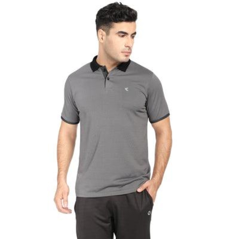 Kronos AIR Performance Polo | Men’s | Dark Grey | KIBI Sports S