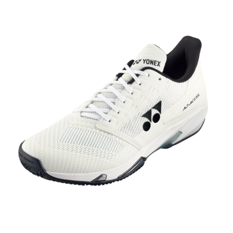 Yonex Power Cushion AD-ACCEL 2024 SHTAAMA Tennis Shoes White/Black Mens WHITE/BLACK UK 9.5