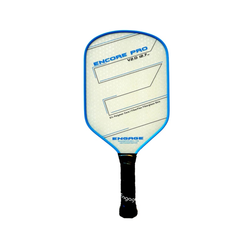 Engage Encore Pro V2.0 Hybrid Series Pickleball Paddles Sky Blue 12.7mm