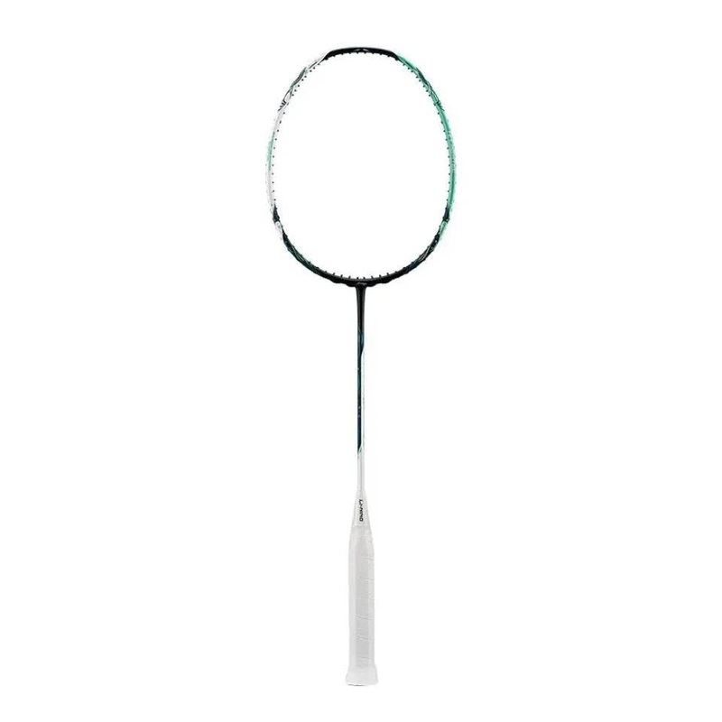 LI-NING HALBERTEC 6000 (Pearl White/Light Green) Badminton Racquet  Unstrung & Free Grip 4U (83g) / G5