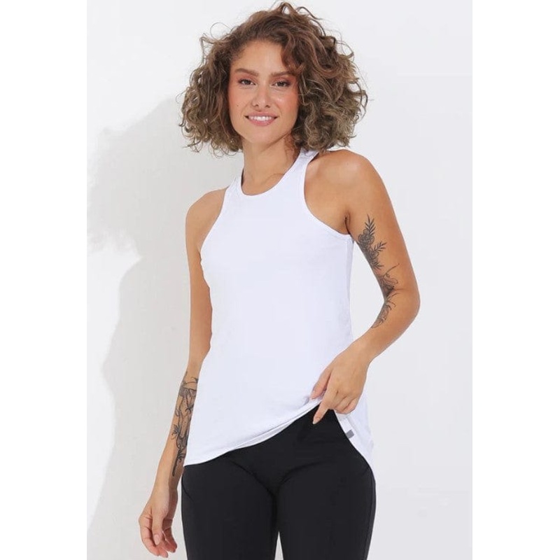Dona Jo Women’s Urban Tennis Tank Top Small Black