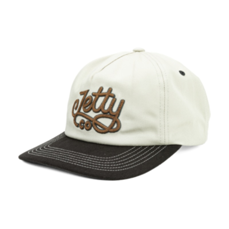 Jetty Rodeo Snapback White