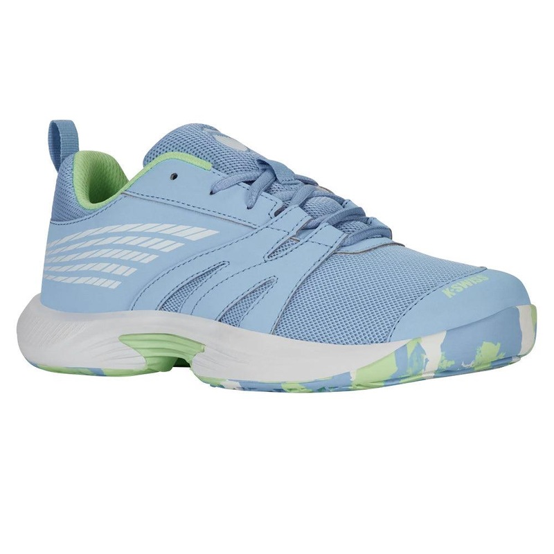 Juniors` SpeedTrac Tennis Shoes Dutch Canal and White
