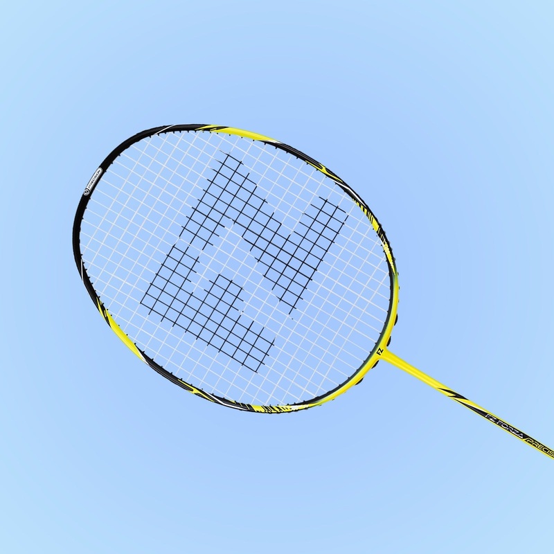 Precision X11 Unstrung Badminton Racket (Yellow) – 4U/G5 Fz Forza | Kibi Sports