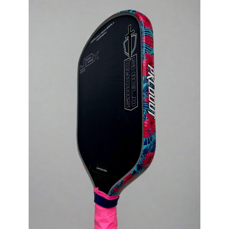 Custom Blue HONOLULU Pickleball Company Sword & Shield J2K – Hesacore – Aloha