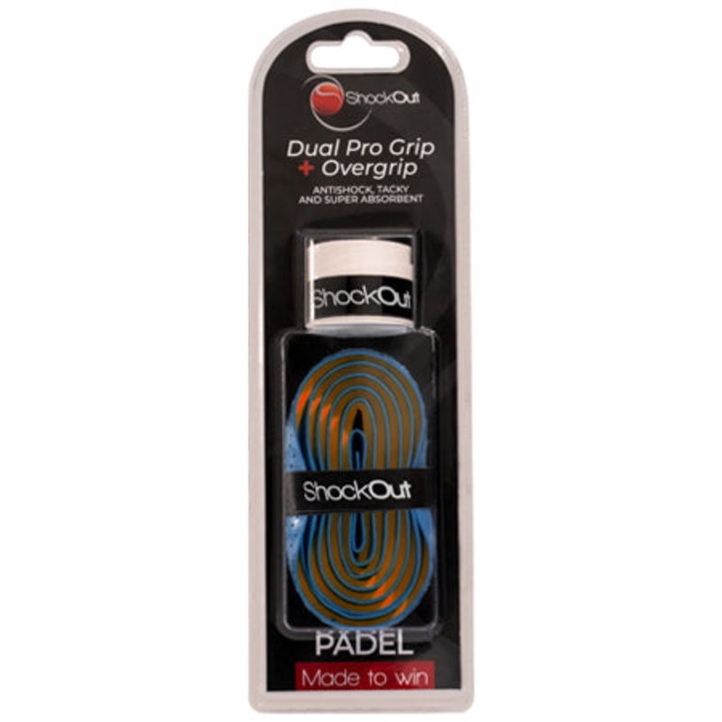 DUAL GRIP SHOCKOUT AZUL/NARANJA