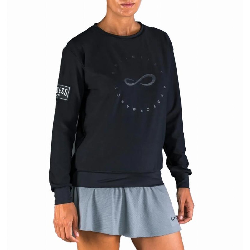 Sudadera Endless Inner Tech Negro