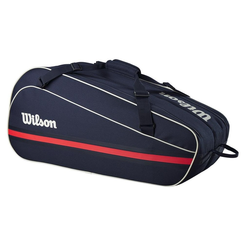 Wilson Team 6 Pack Tennis Bag Navy