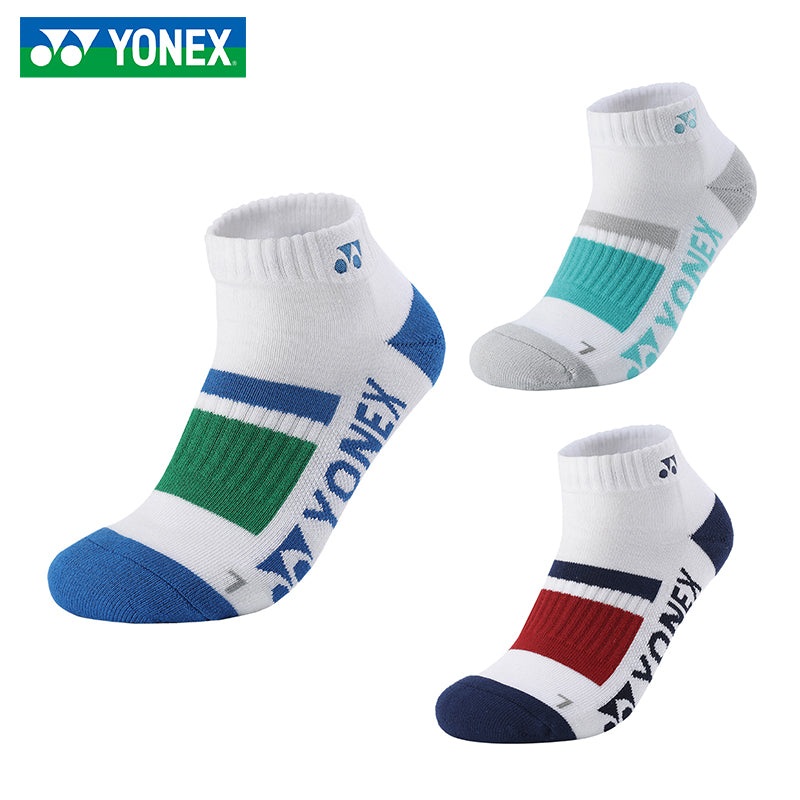 Yonex Men’s Sport Socks 145204BCR White/Blue (207)